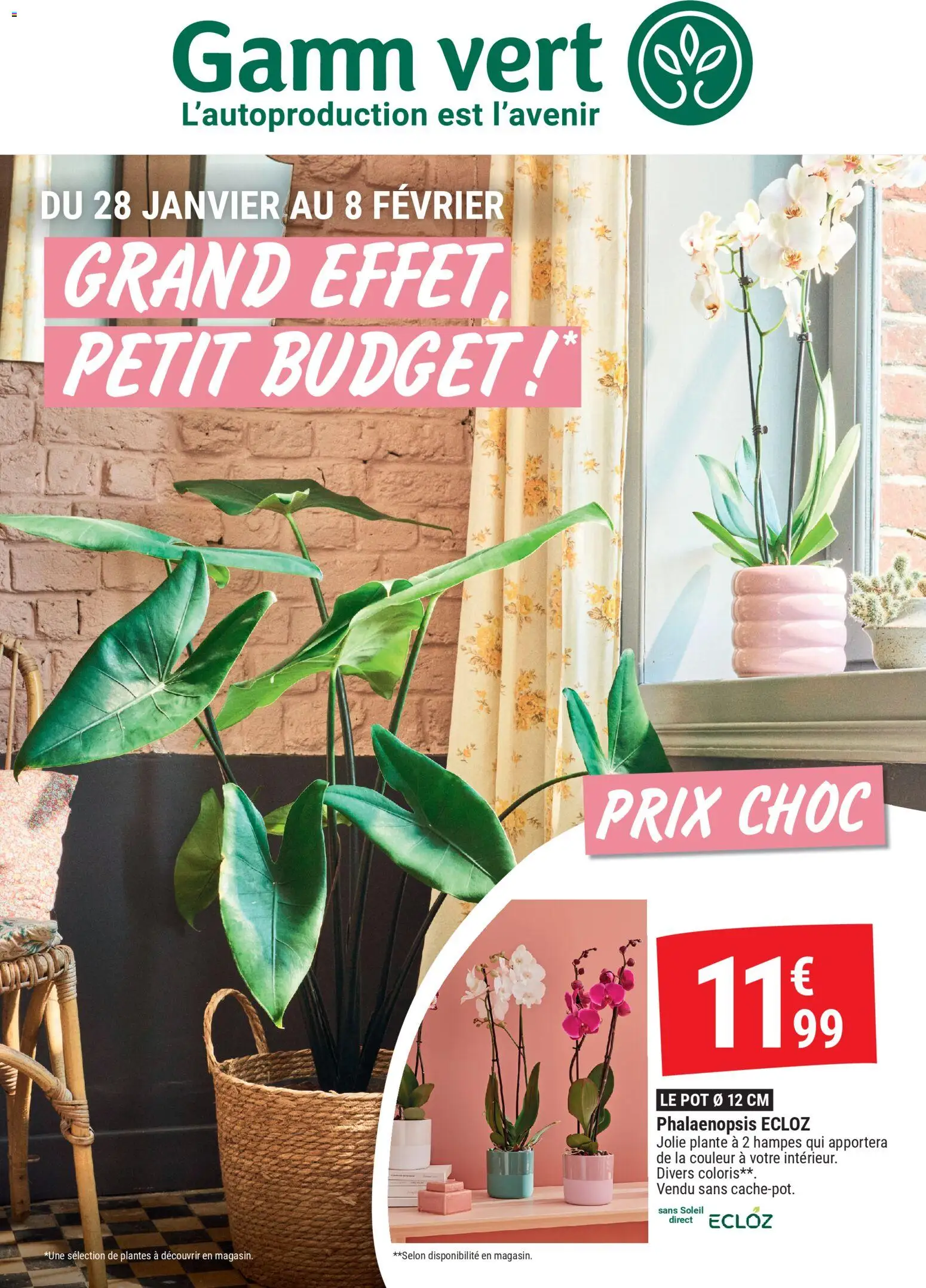 Gamm vert catalogue - page 1 - valable à partir du 28/01/2026