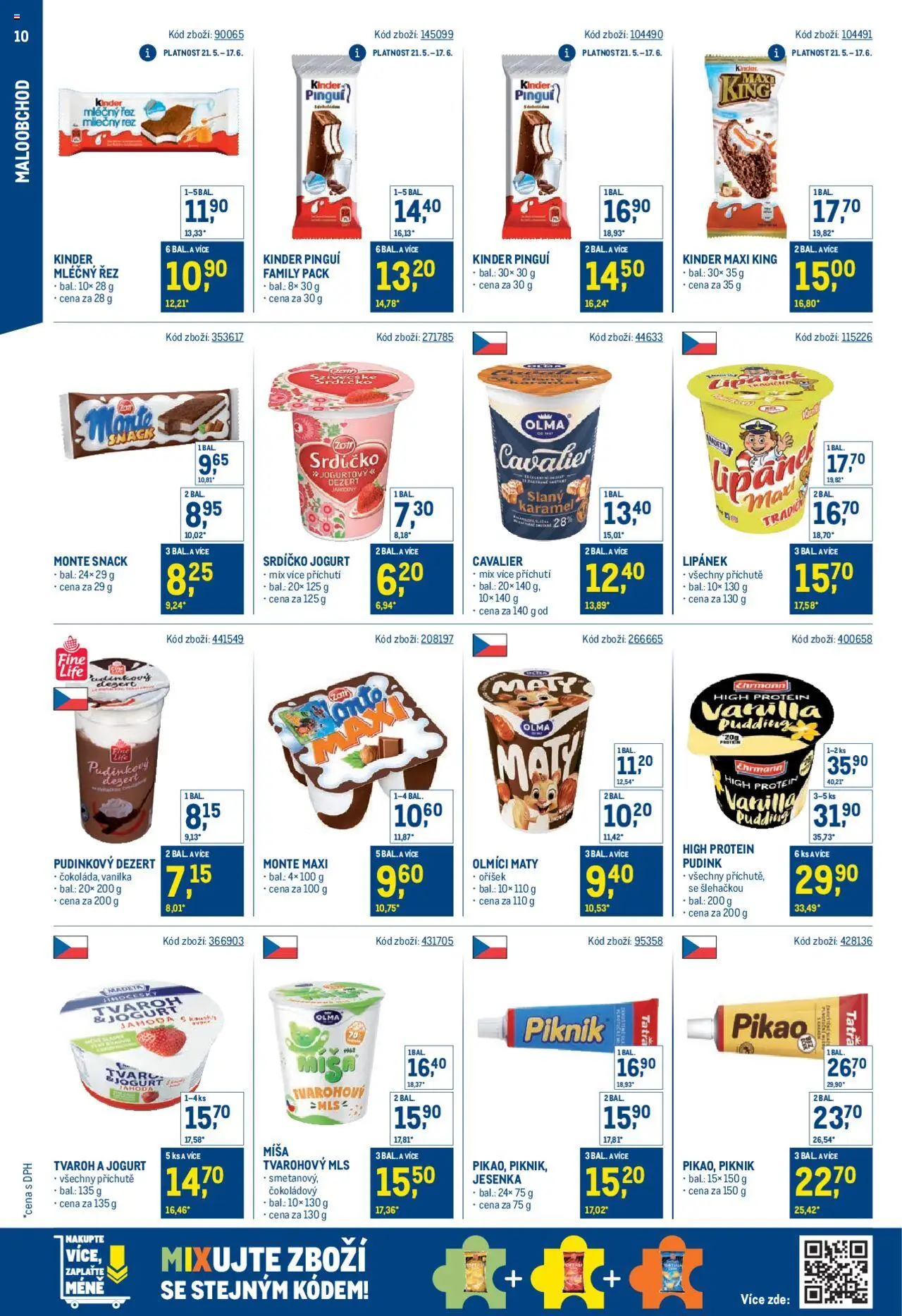 Makro leták - Stabilně výhodná cena - maloobchod - strana 10- platný od 21.05.2025