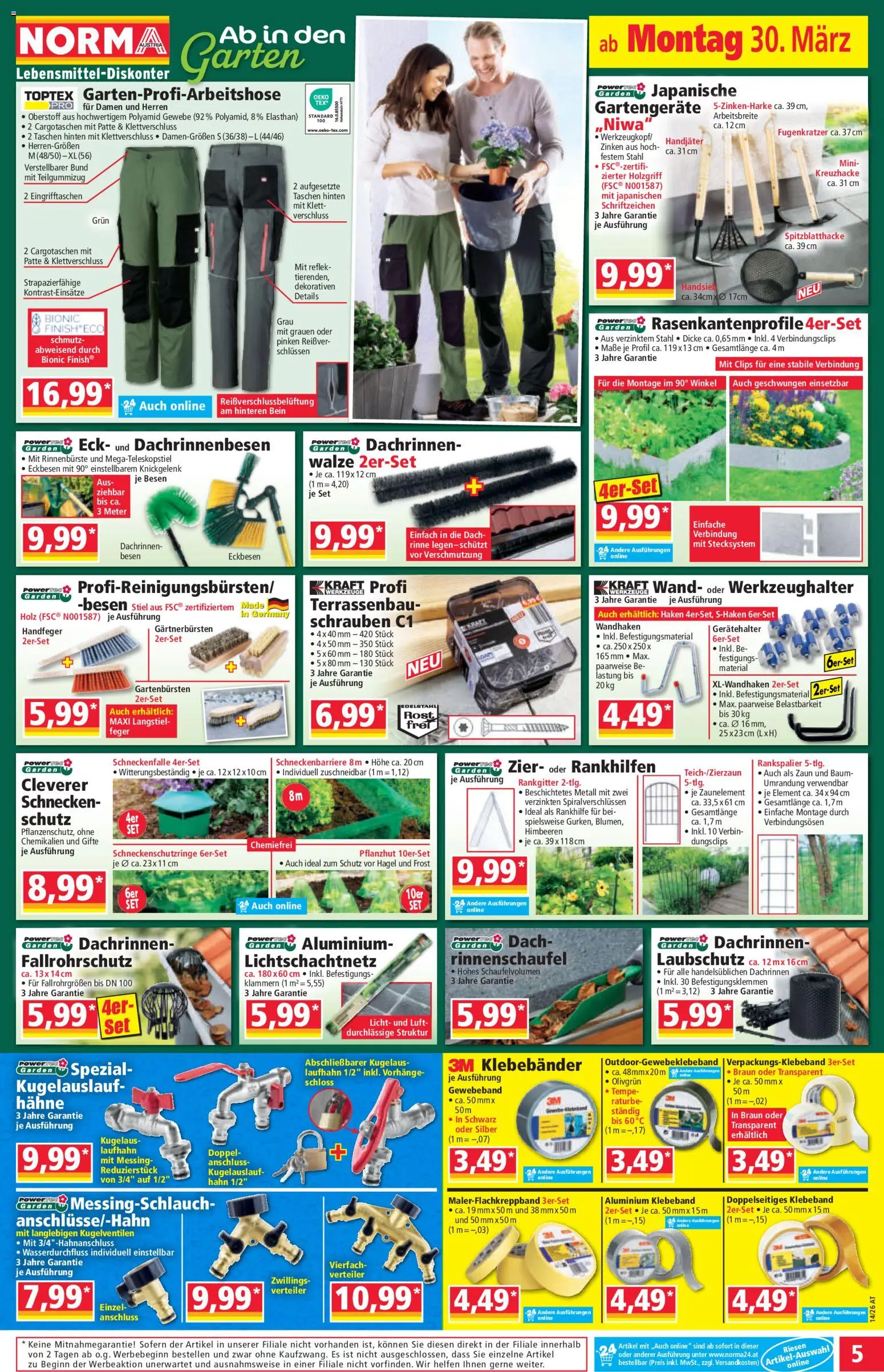 Norma Flugblatt - page 5- valid from 30.03.2026