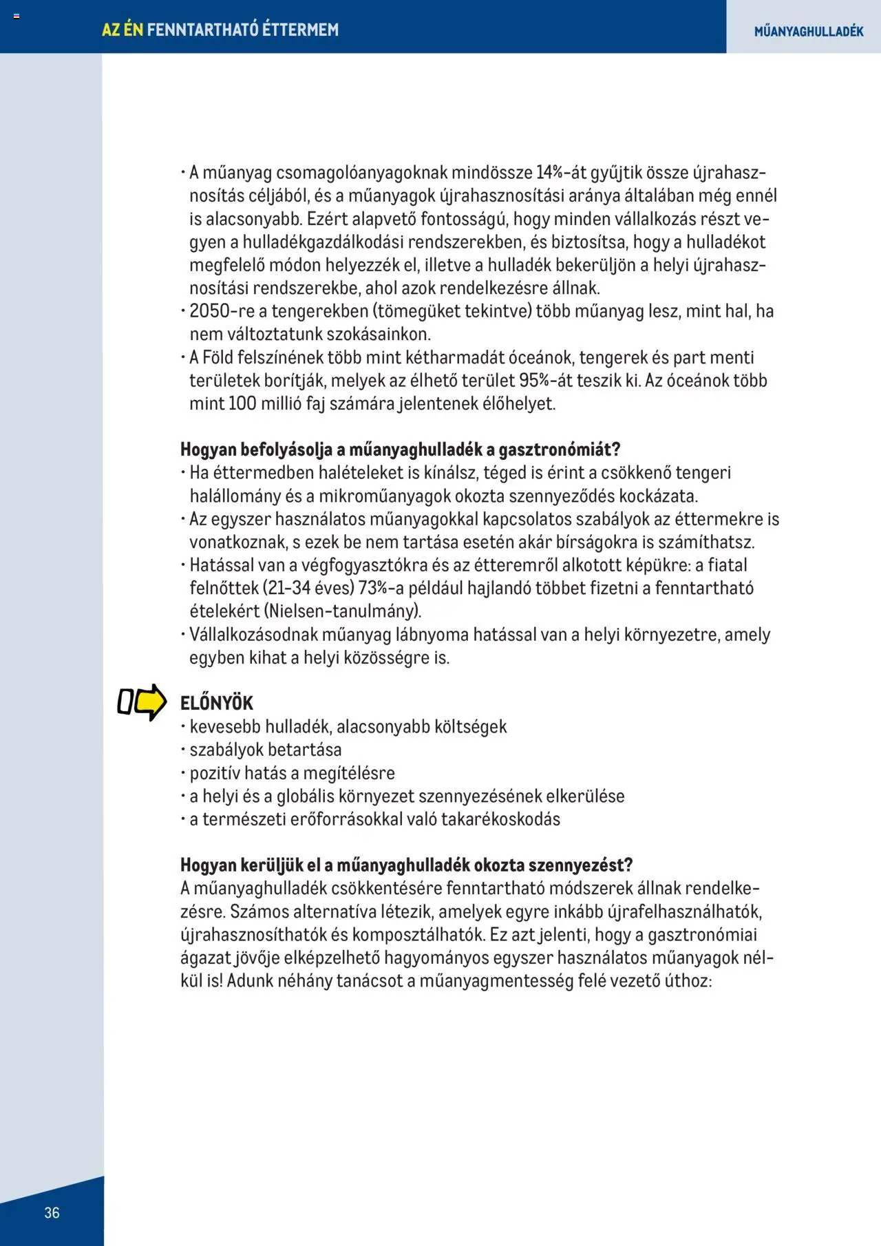 Metro - Fenntartható Gasztronómia booklet - 36oldal - érvényes 2023.06.07.-tól