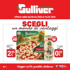 Anteprima Gulliver volantino valida dal 06/03/2026