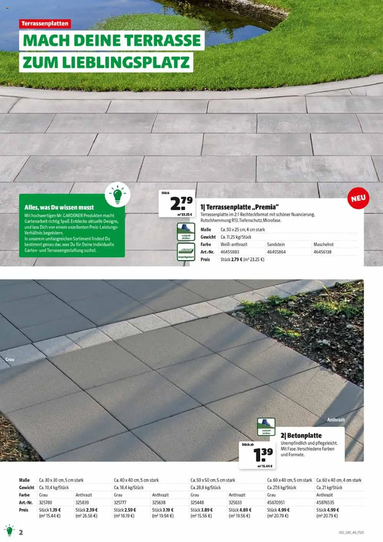 HERKULES Gartenbaustoffe - Seite 2 - gültig ab 15.09.2025