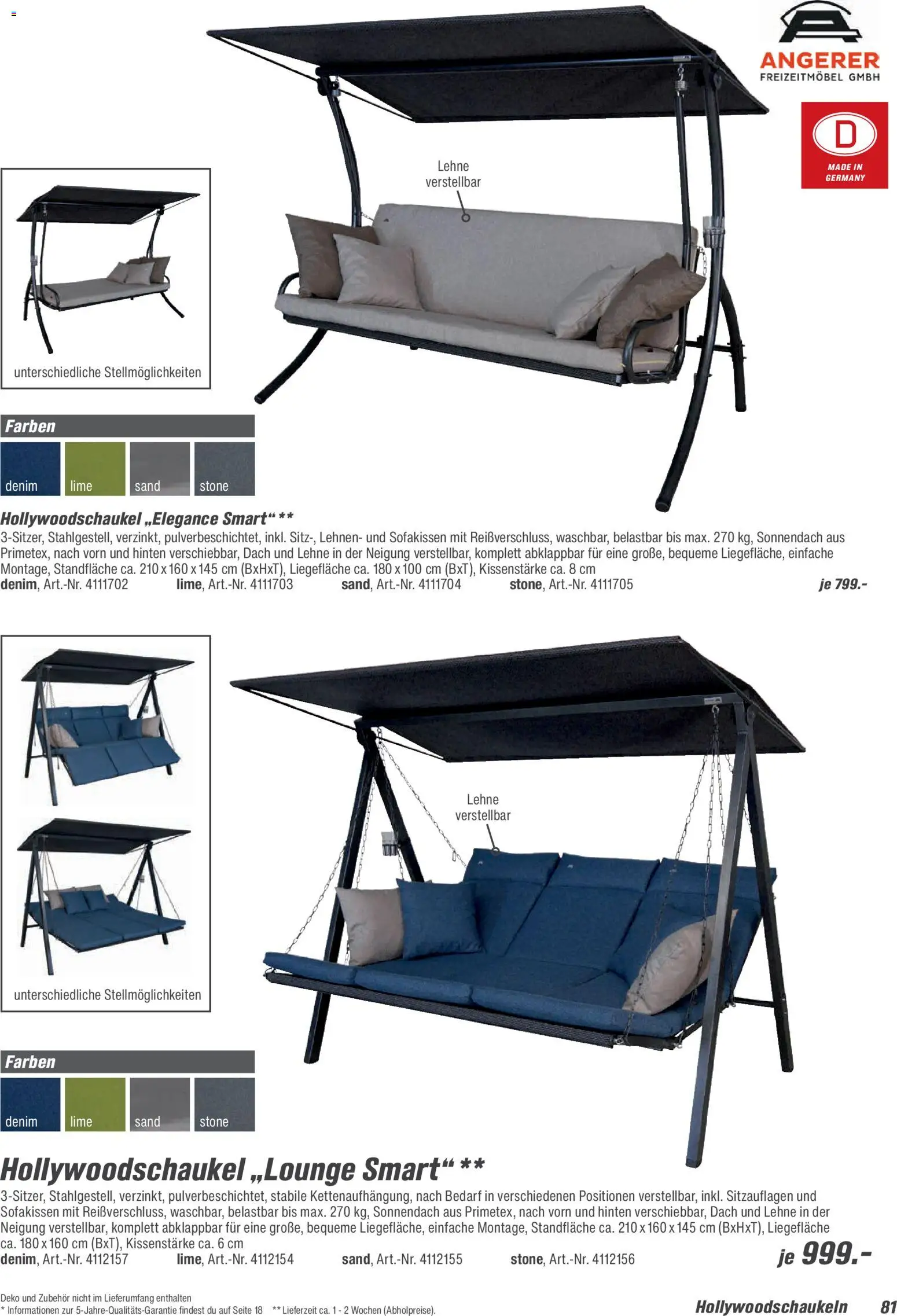 Toom Baumarkt  Gartenmöbel & Solar-Leuchten 2026 - Seite 81 - gültig ab 01.01.2026