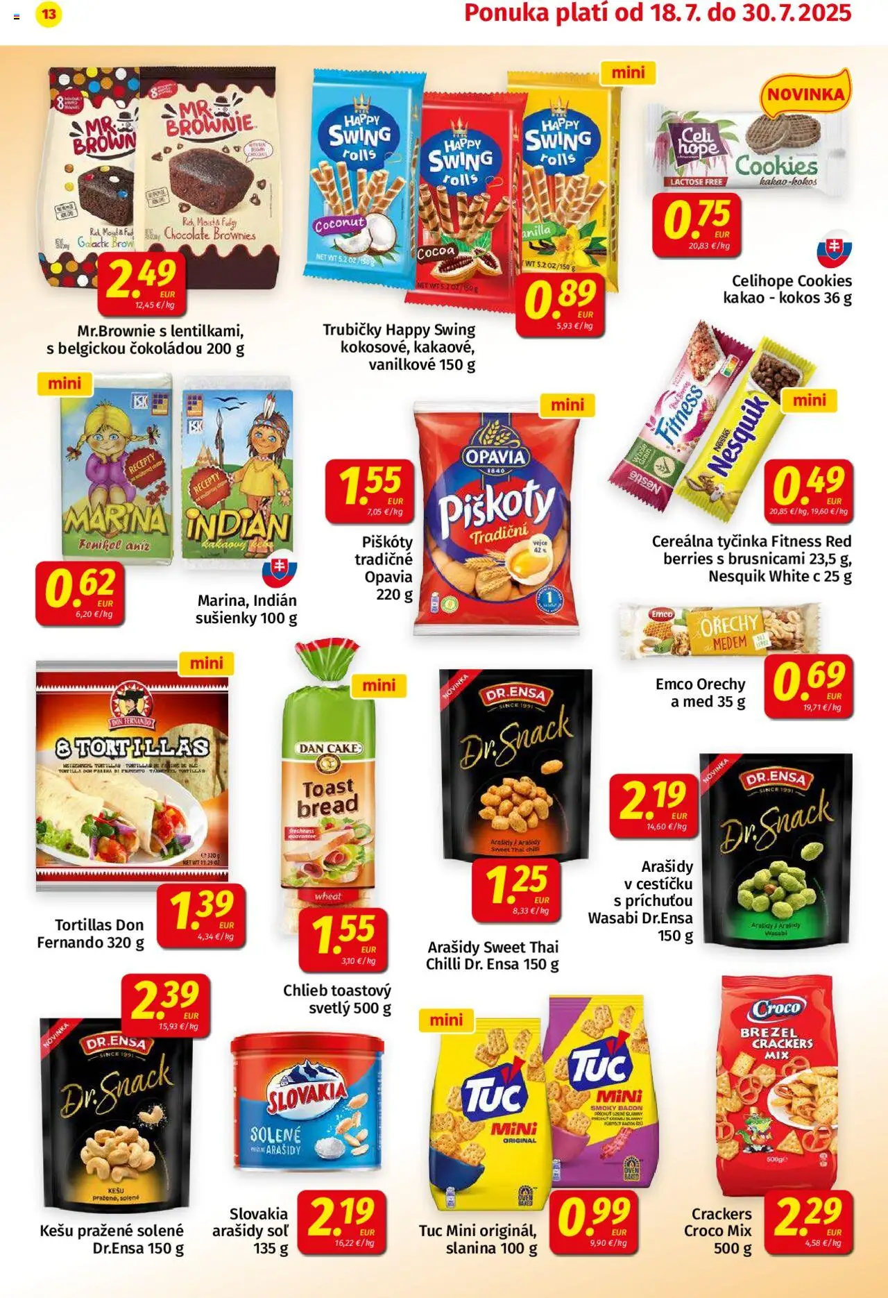 Koruna leták - strana 13- platný od 18.07.2025