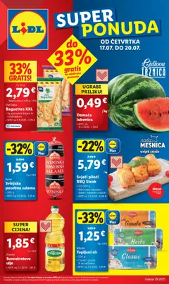 Lidl katalog od 17.07.2025