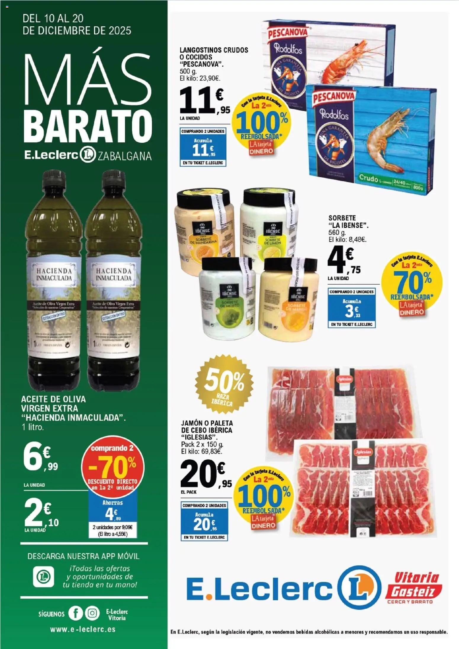 E.Leclerc folleto - Página de 1 - Válido desde 10/12/2025