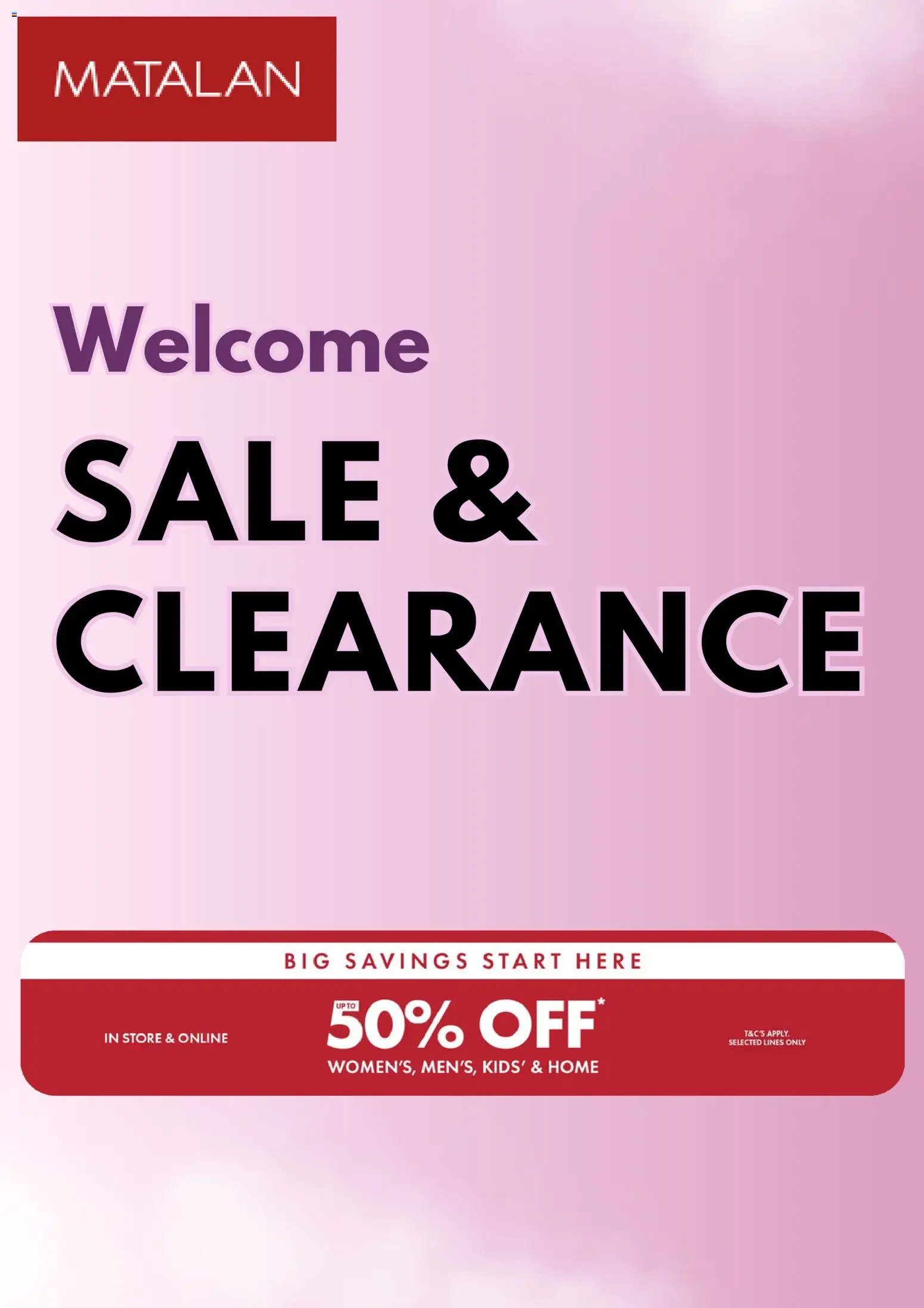 Matalan - Offers - page 1- valid from 11/02/2026