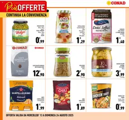 Anteprima Conad Più Offerte Campania catalogo valida dal 13/08/2025