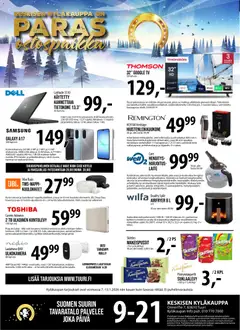 Esikatselu Tuuri tarjoukset voimassa alkaen 07/01/2026