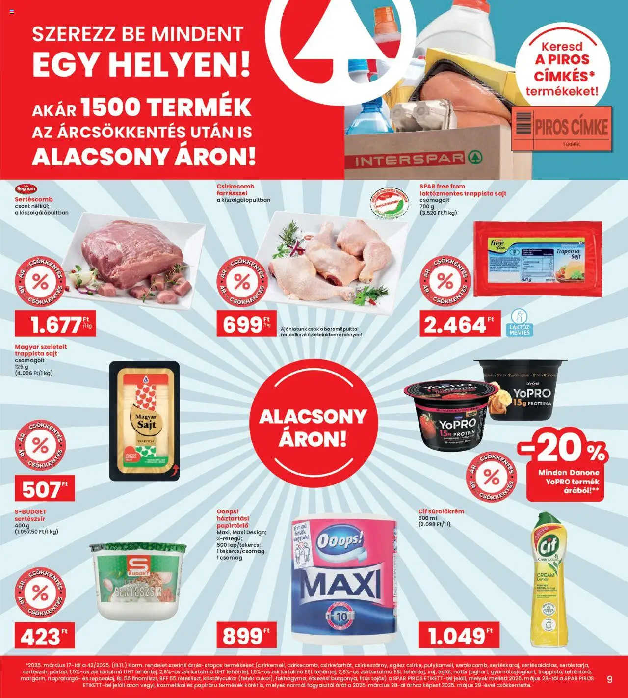 Interspar Akciós újság - 9oldal - érvényes 2025.07.24.-tól