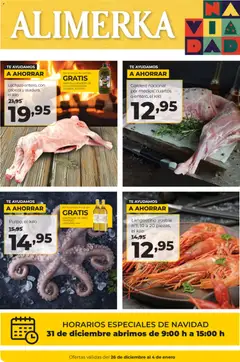 Vista previa del folleto Alimerka folleto válido desde 26/12/2025