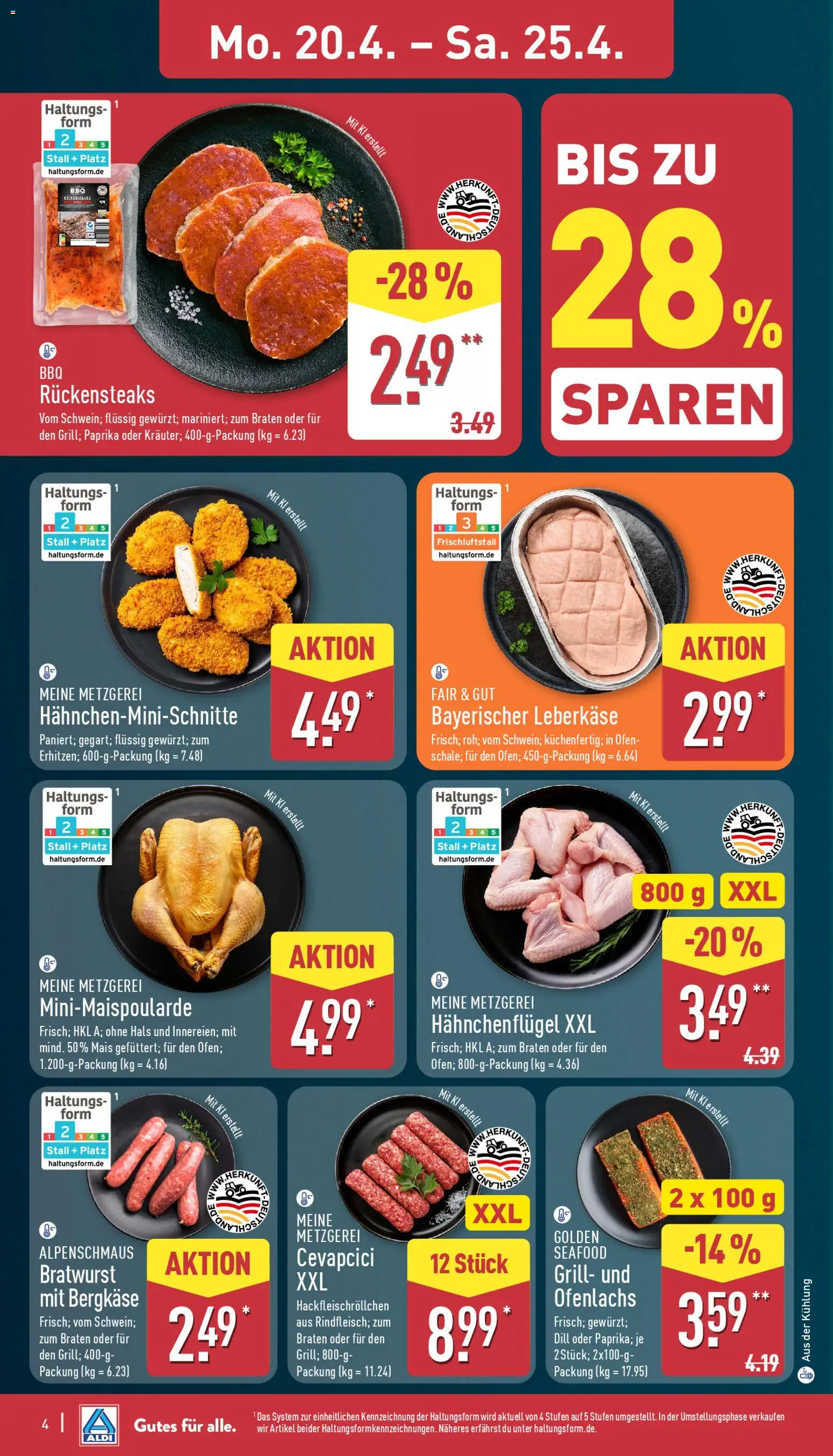 Aldi Prospekt 	 - Seite 4 - gültig ab 20.04.2026