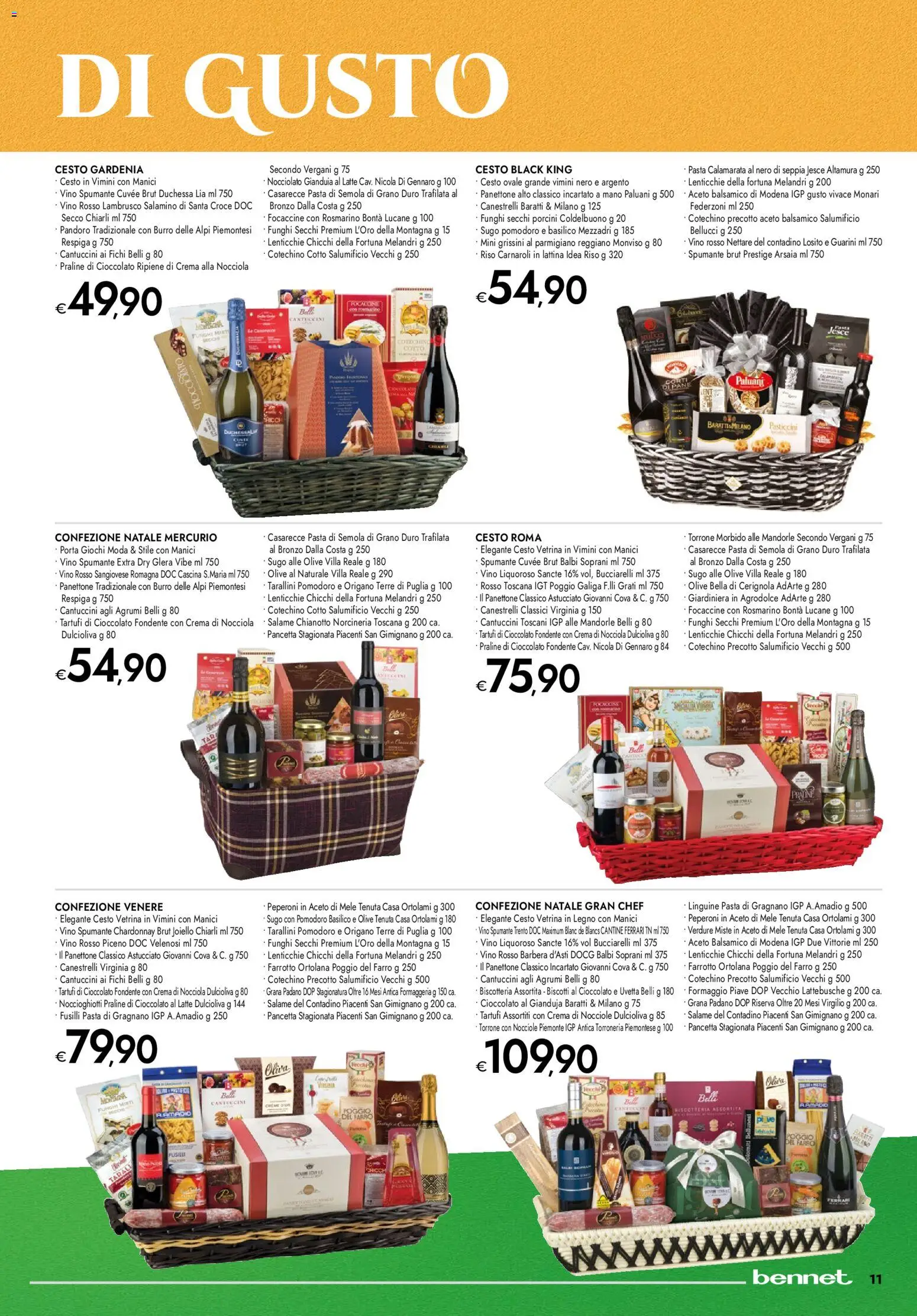 bennet Regali di Gusto catalogo - pagina 11 - valido dal 20/11/2025