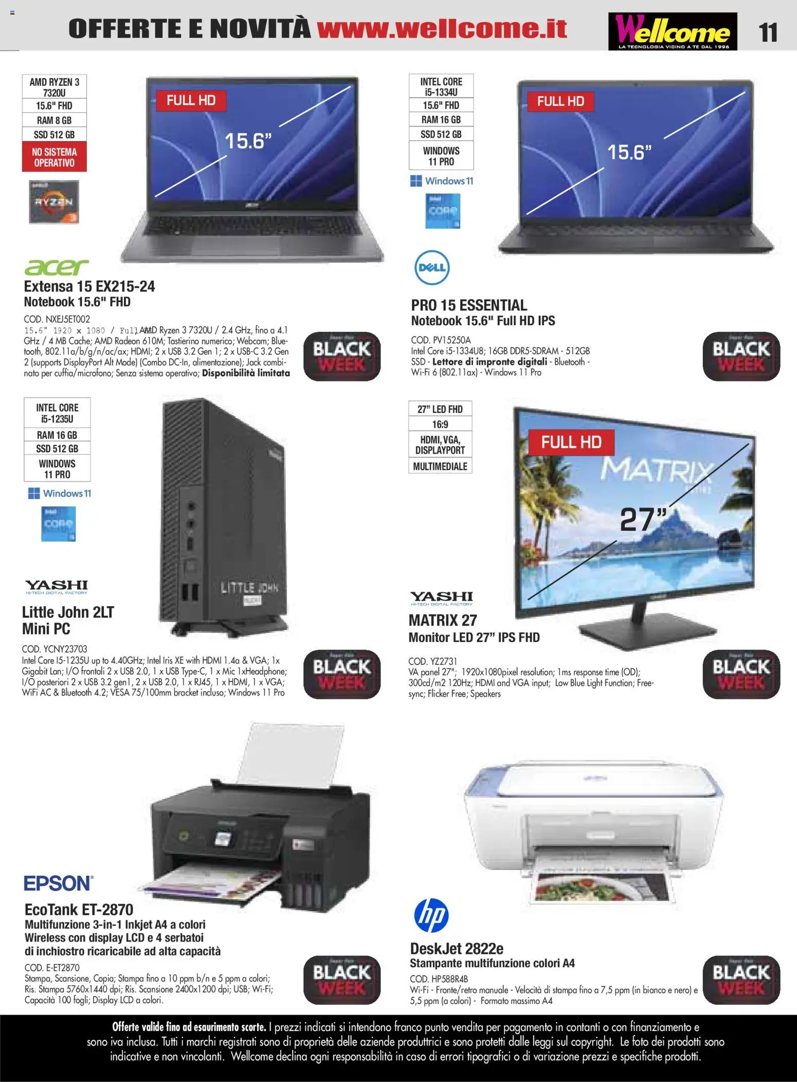 Wellcome - Black Friday - pagina 11 - valido dal 02/12/2025