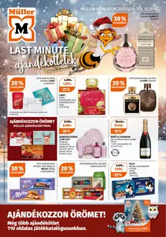 Előnézet Müller Akciós újság érvényes 2025.12.15.-tól