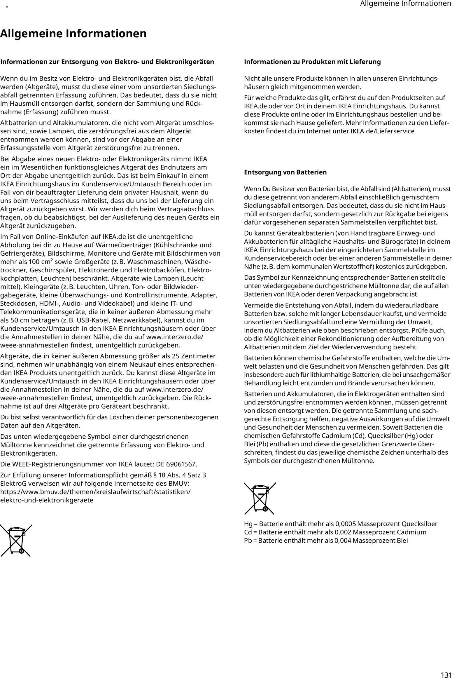 Ikea Küchen  - Seite 131 - gültig ab 02.01.2026