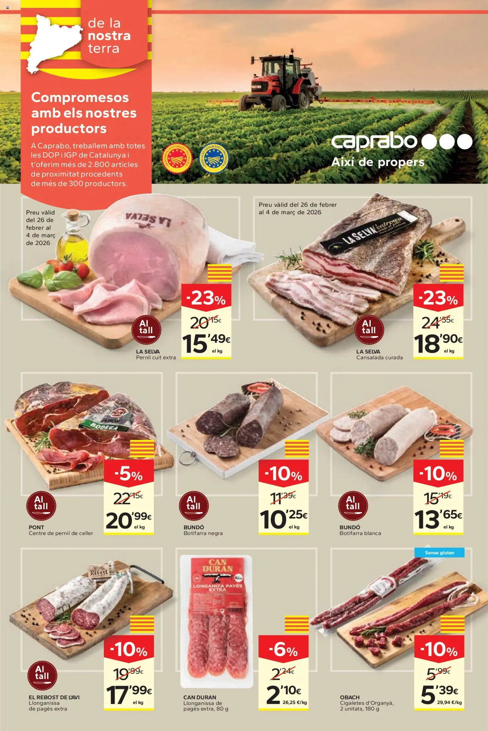 Caprabo folleto - Página de 10 - Válido desde 26/02/2026