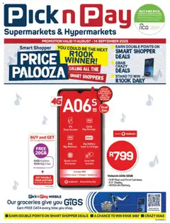 Preview Pick n Pay - Cellular Specials valid from 11/08/2025