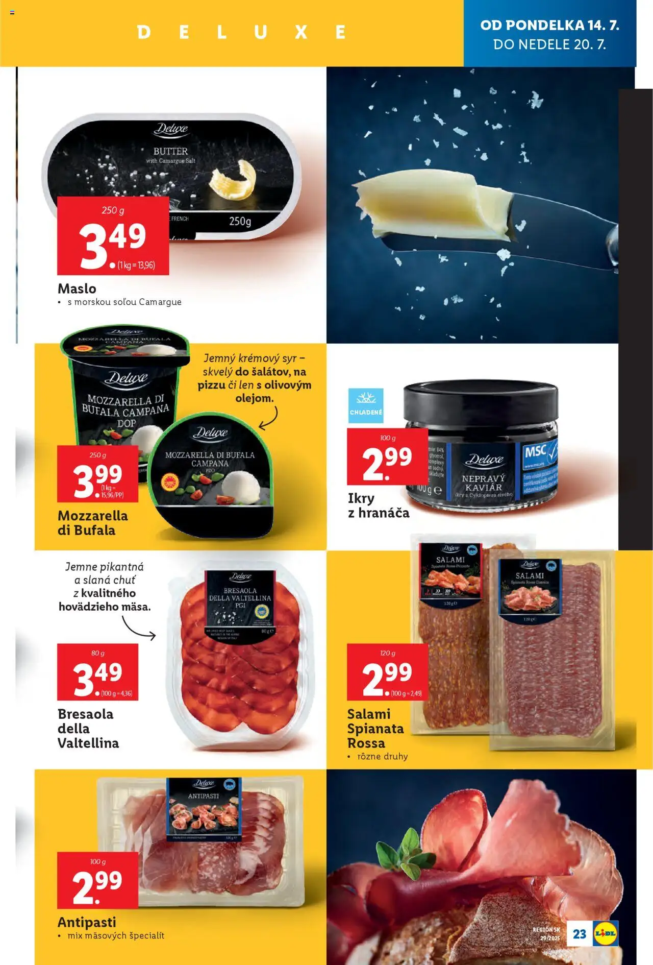 Lidl leták - strana 25- platný od 14.07.2025
