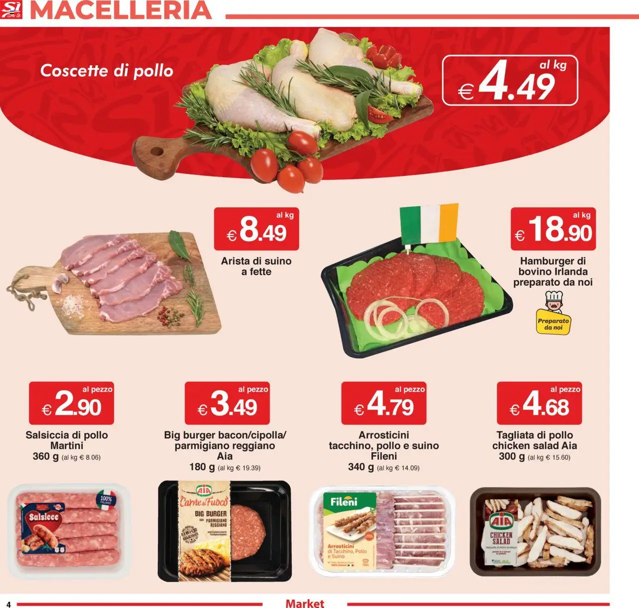 Sì con Te	Market catalogo - pagina 4 - valido dal 17/07/2025
