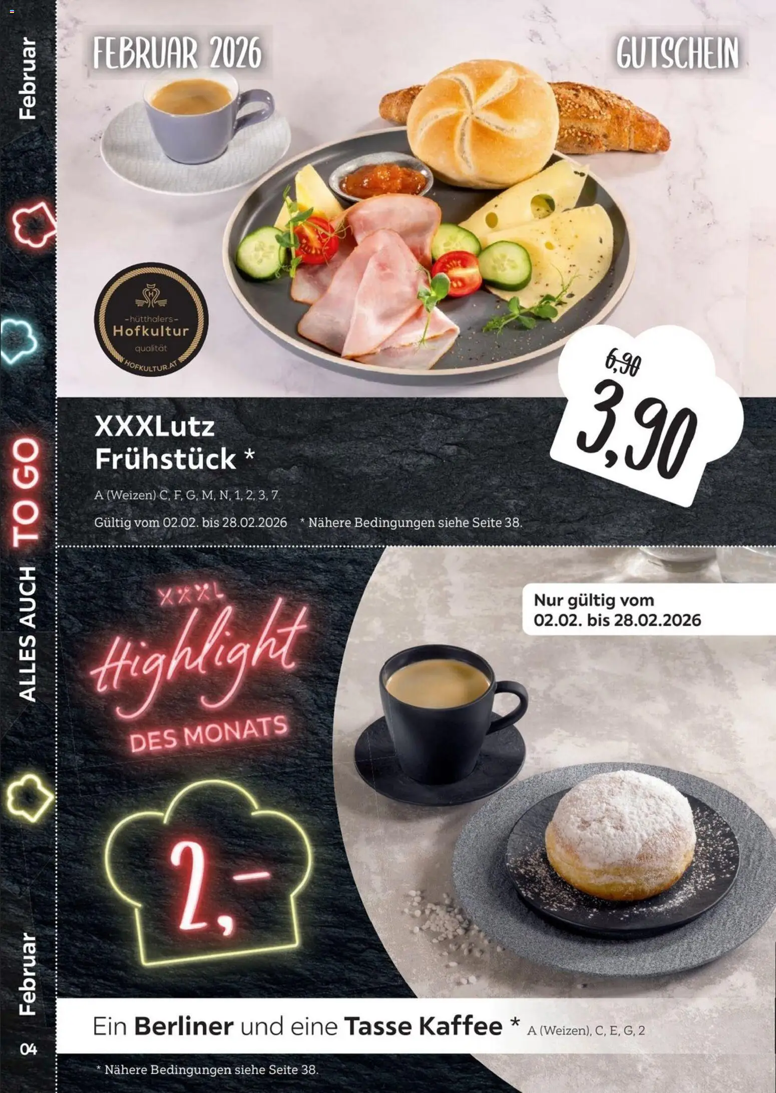 XXXL Lutz Restaurantgutscheine - Seite 4 - gültig ab 01.02.2026