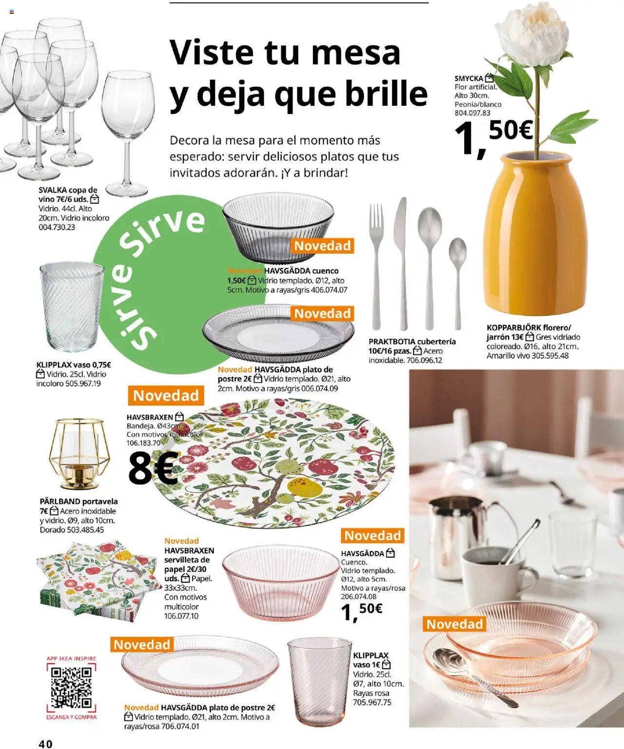 Catálogo IKEA La vida comienza en la cocina - Página de 40 - Válido desde 18/09/2025