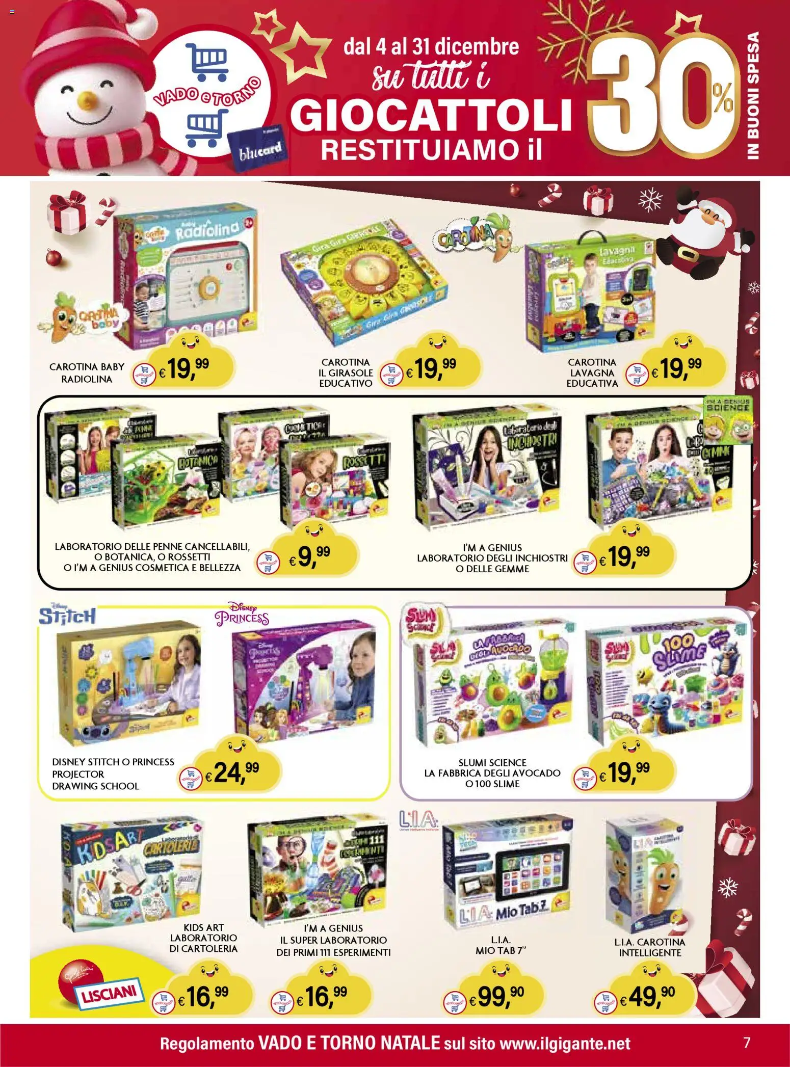 Il Gigante Il regno dei giocattoli catalogo - pagina 7 - valido dal 04/12/2025