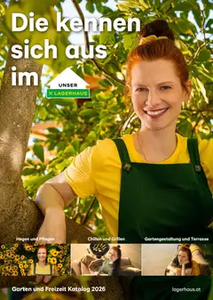 Vorschau Lagerhaus  Garten und Freizeit Katalog 2026 gültig ab 22.02.2026