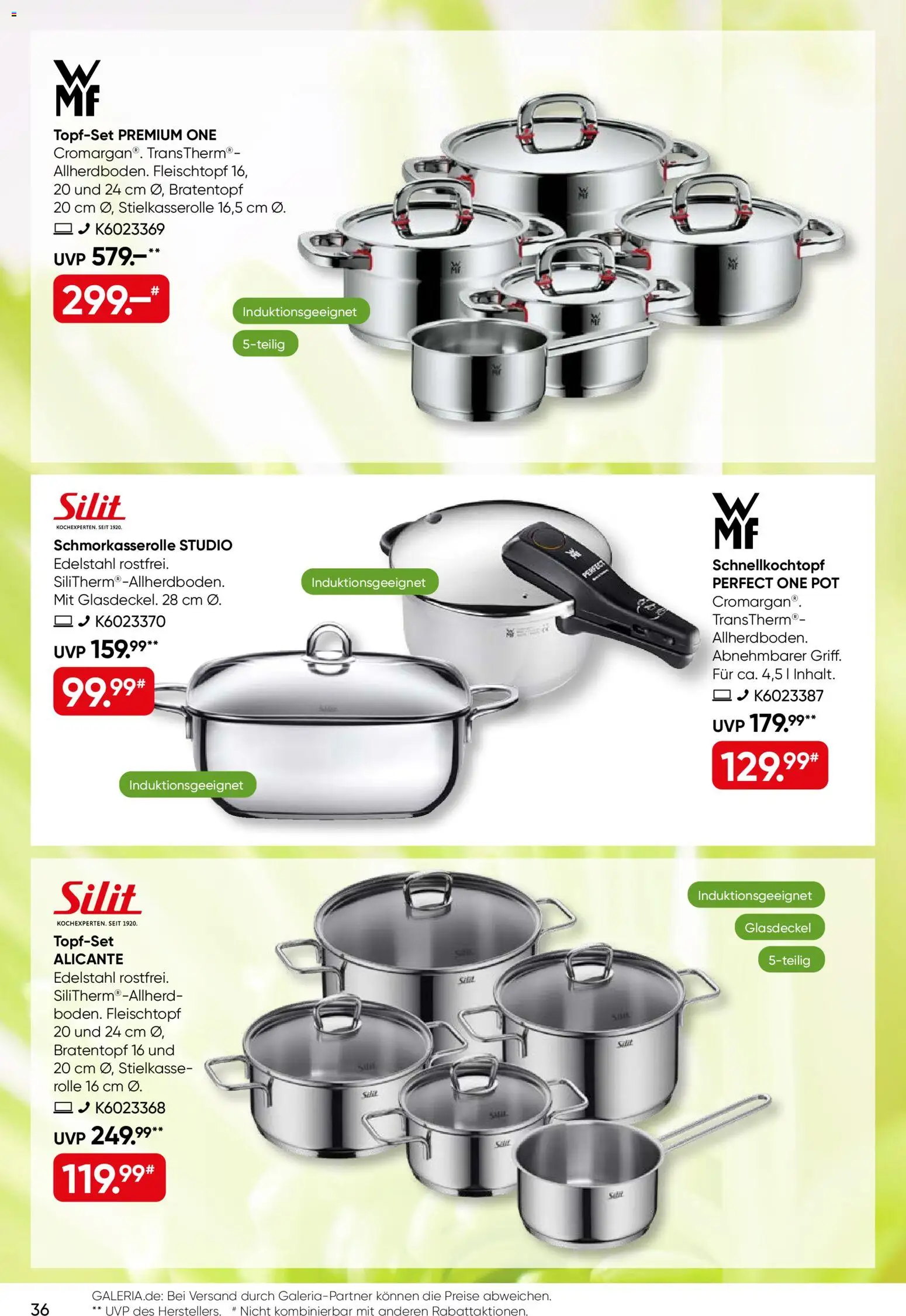 Galeria Karstadt Kaufhof Prospekt 	 - Seite 36 - gültig ab 04.03.2026