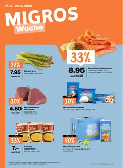 Vorschau Migros aktionen gültig ab 16.04.2026