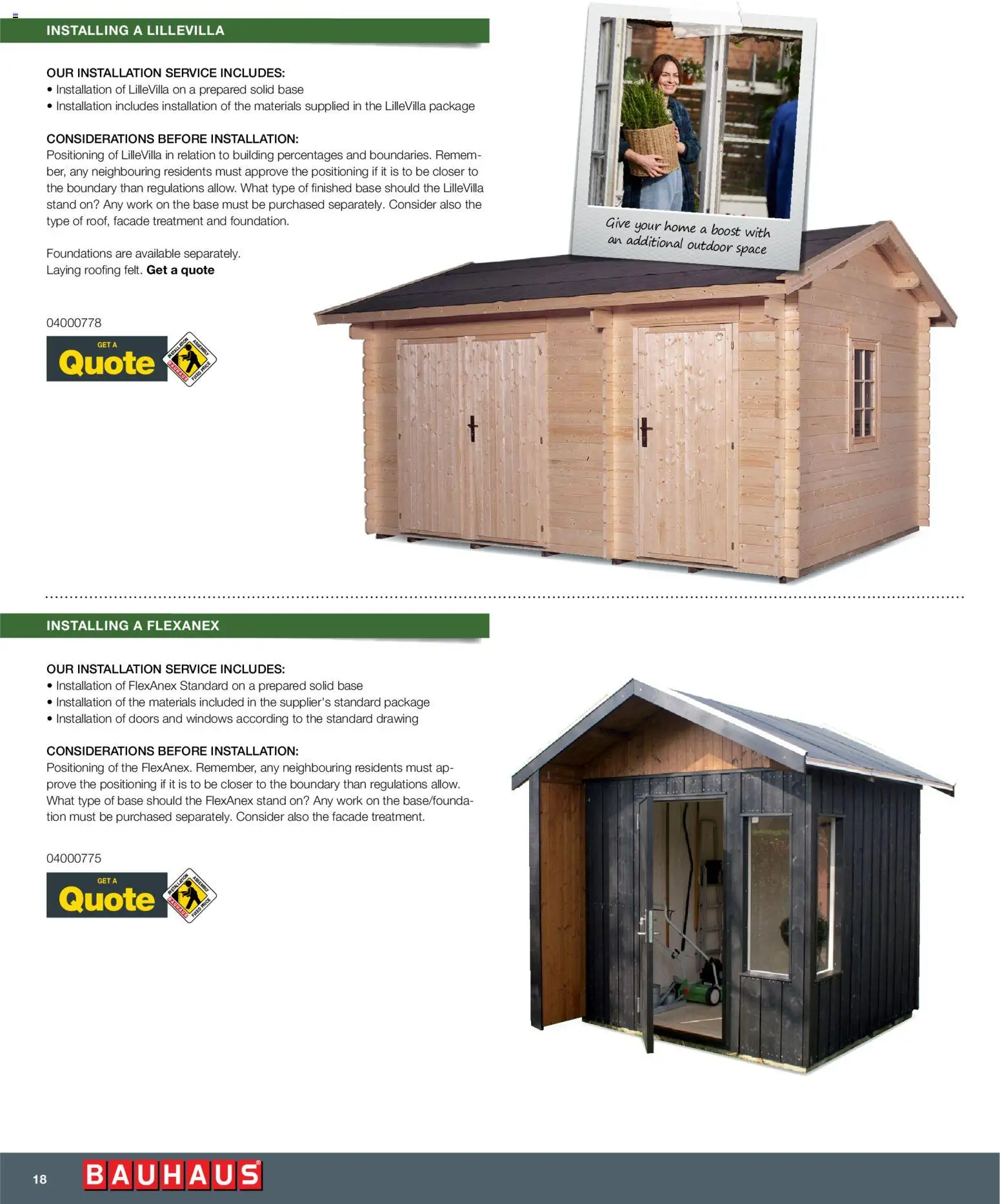 Bauhaus - Installation Service - ENGLISH - page 18- valid from 01/01/2026