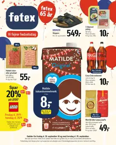 Forhåndsvisning Føtex - Tilbudsavis gyldig fra 19/09/2025