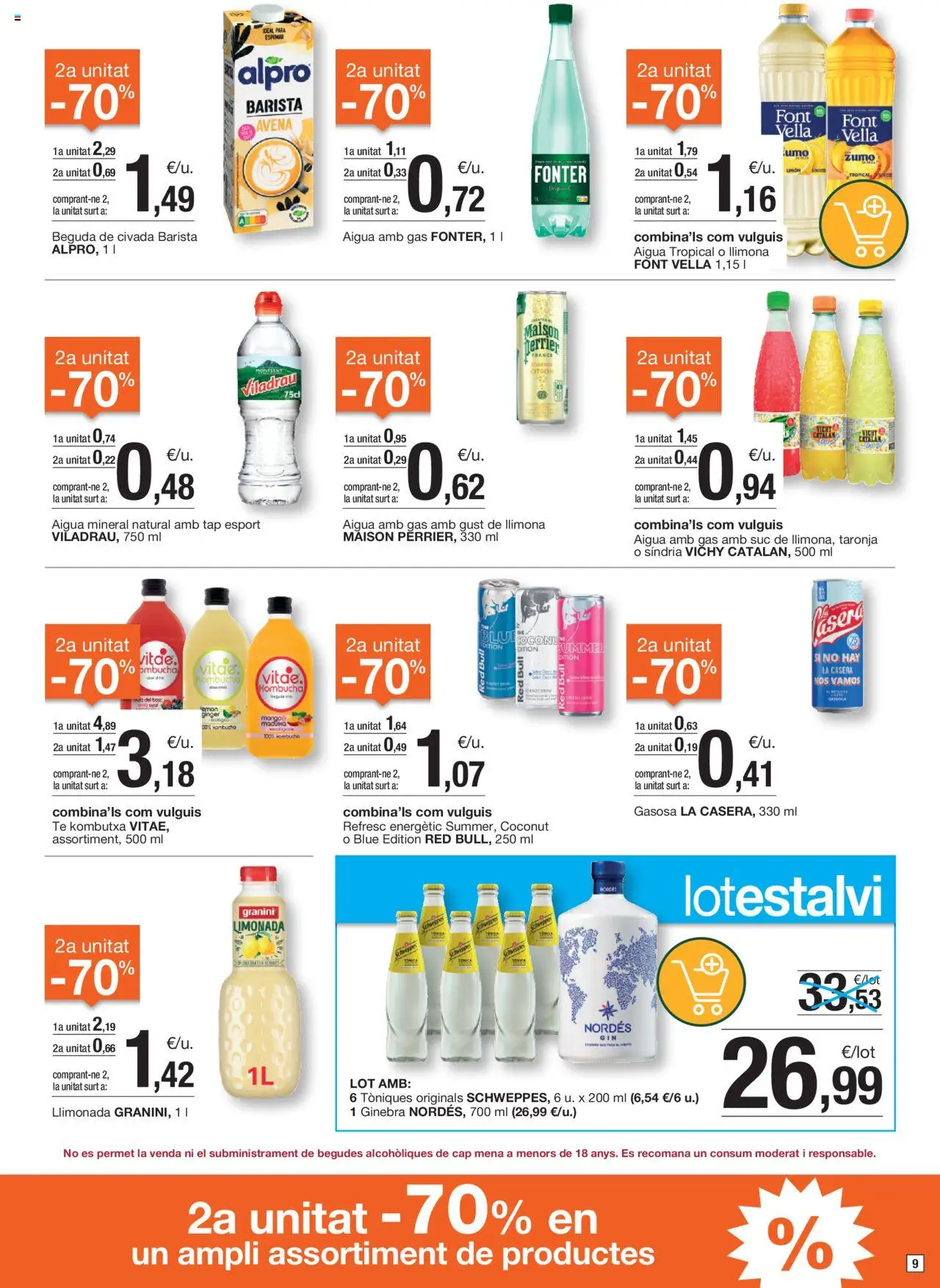Bonpreu folleto - Página de 9 - Válido desde 15/07/2025