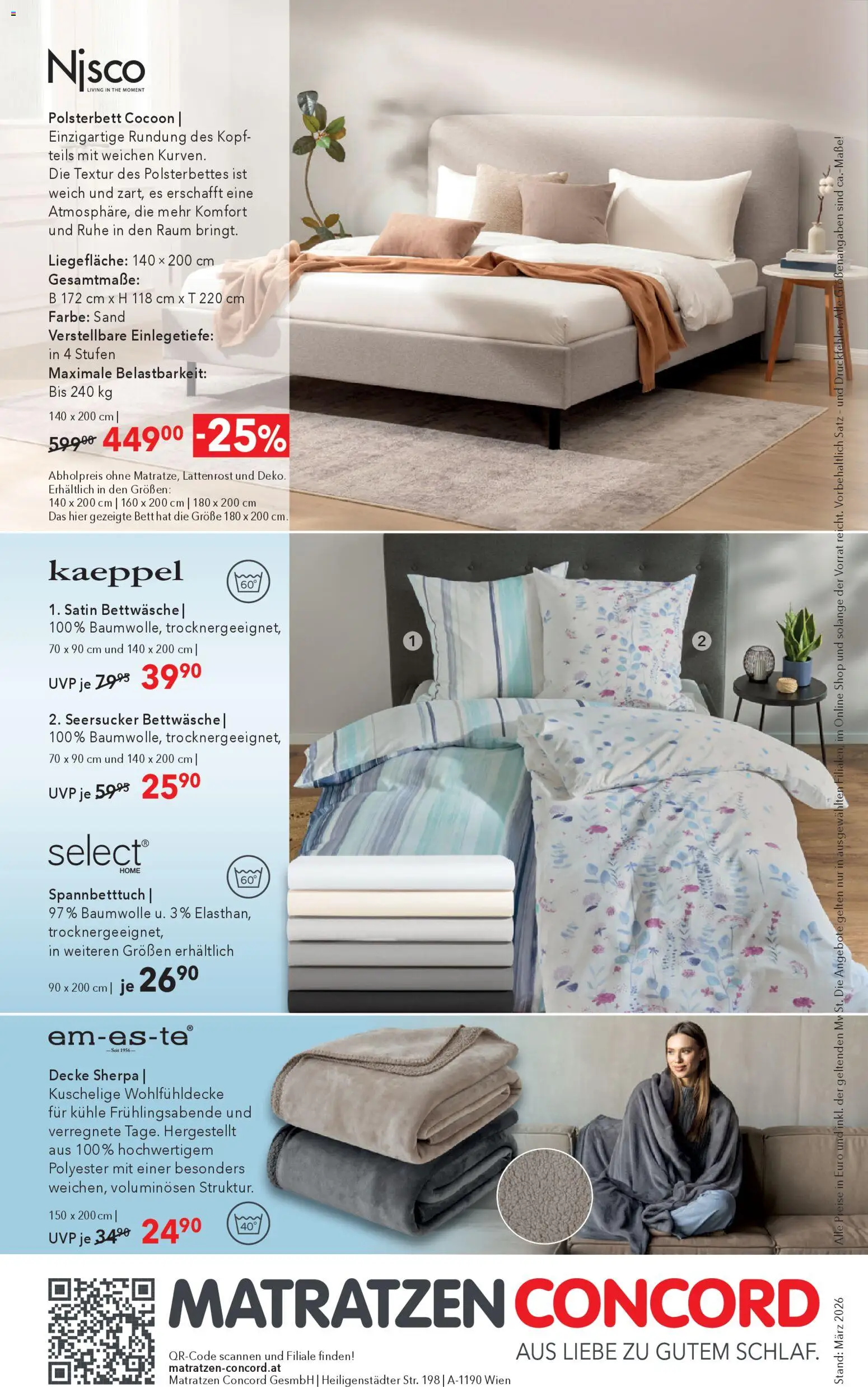 Matratzen Concord Flugblatt - page 8- valid from 25.03.2026