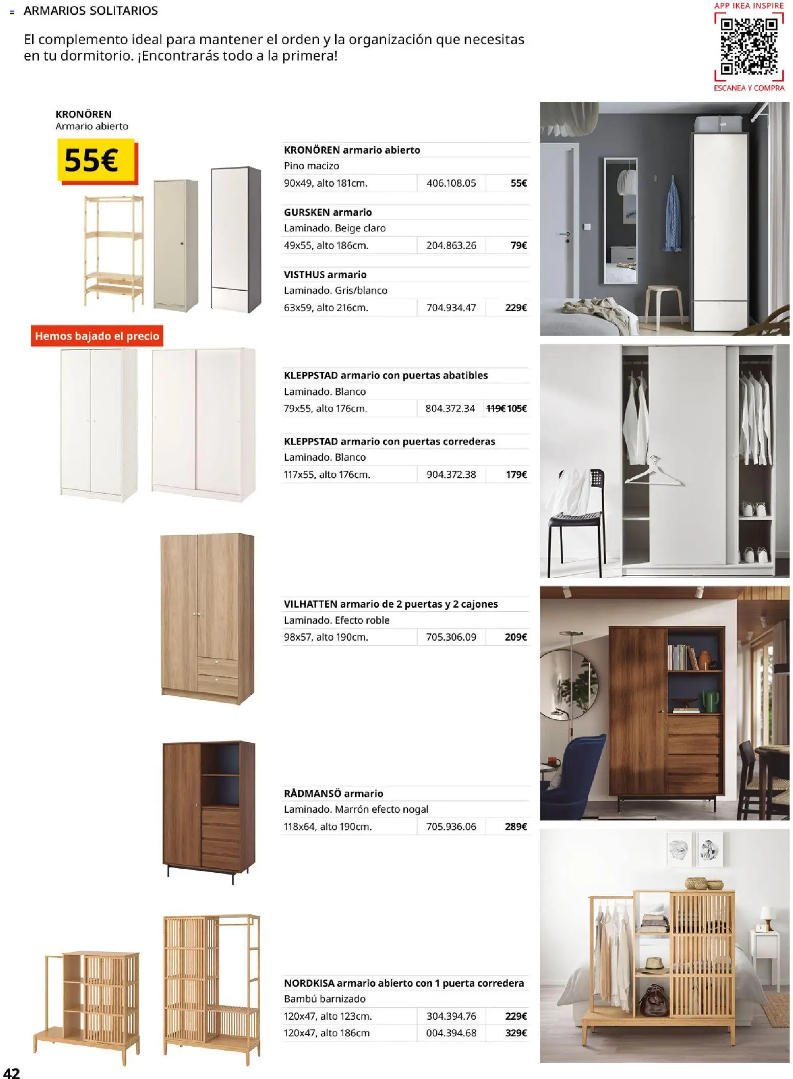 Catálogo IKEA Muebles para el dormitorio - Página de 42 - Válido desde 01/02/2026