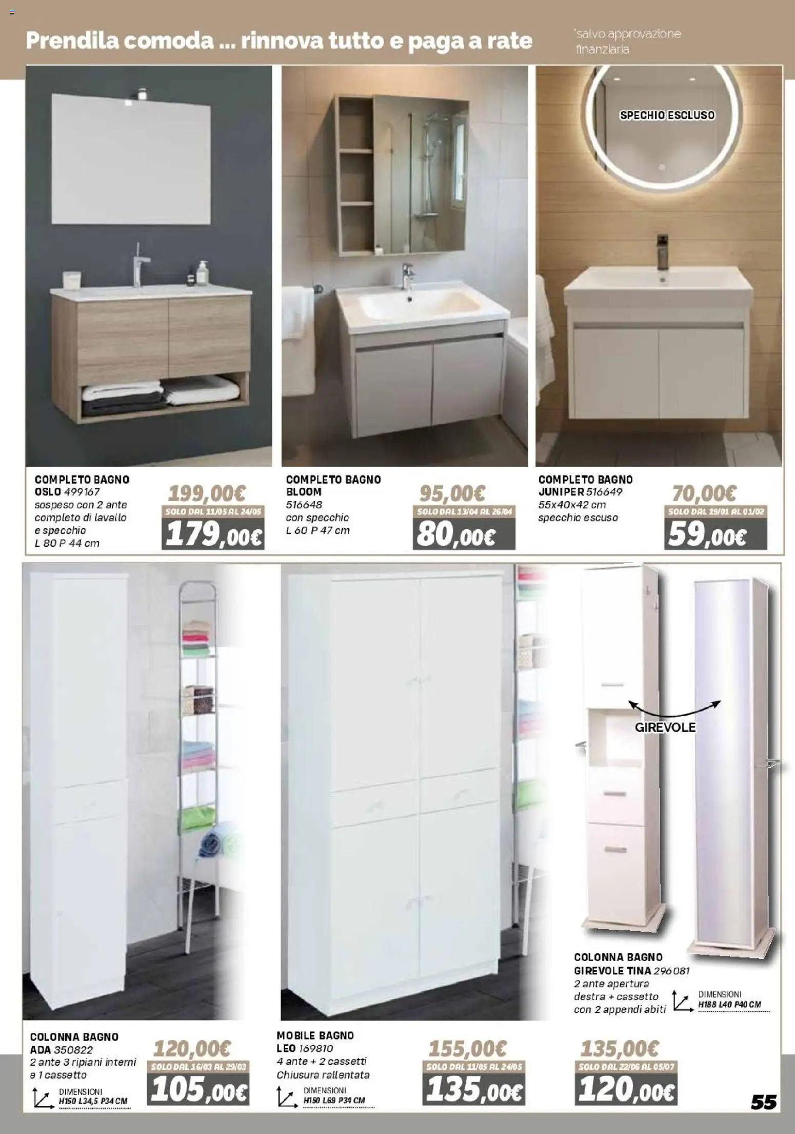 Orizzonte Mobile catalogo - pagina 55 - valido dal 16/01/2026