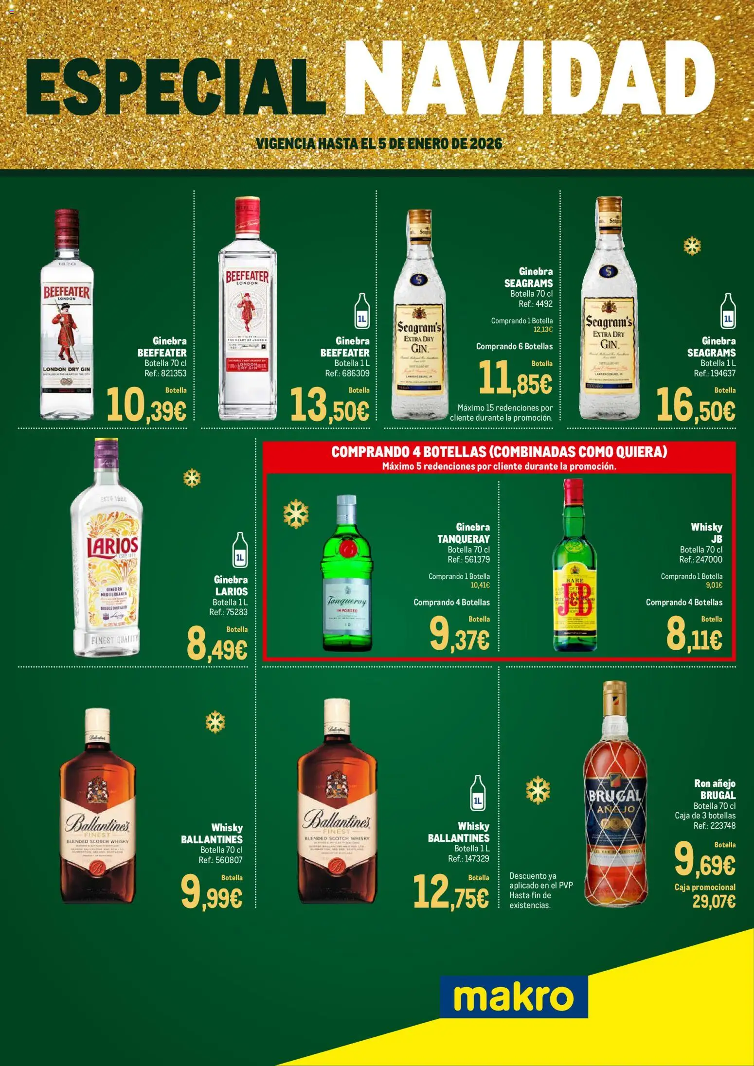 Makro - Especial Navidad Bebidas Sur 2 - Página de 1 - Válido desde 12/12/2025
