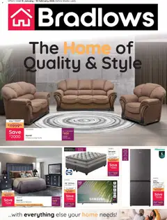 Preview Bradlows Eswatini Home Catalogue valid from 15/01/2026