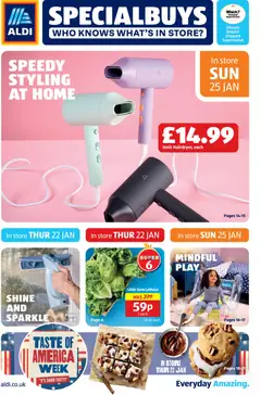 Aldi - Weekly offers UK Specialbuys valid from 22/01/2026