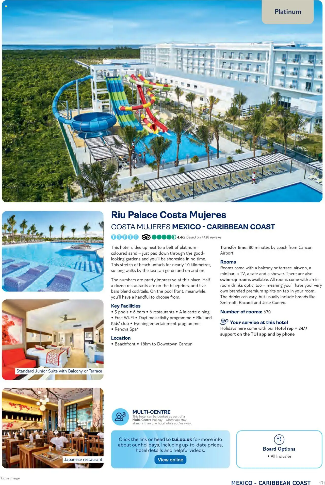 TUI - Mexico & Caribbean JULY EDITION NOVEMBER 2025 – APRIL 2027 - page 171- valid from 01/11/2025