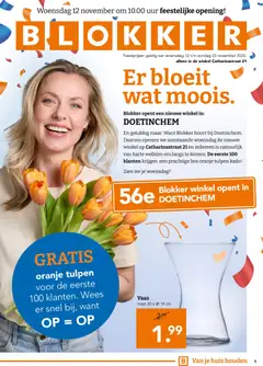 Blokker - Openingsfolder  geldig vanaf 12-11-2025