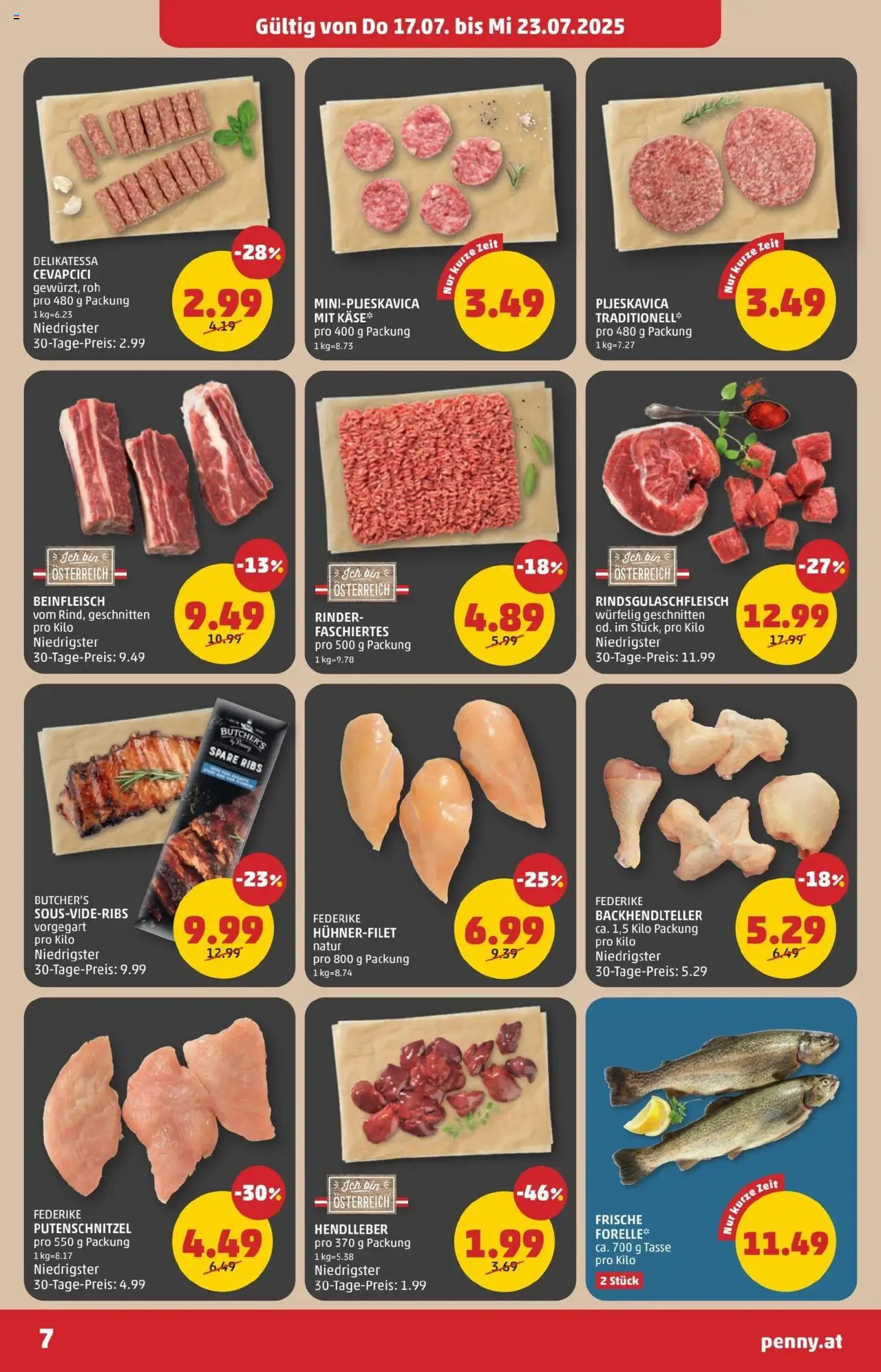 Penny Markt Flugblatt - Seite 7- gültig ab 17.07.2025