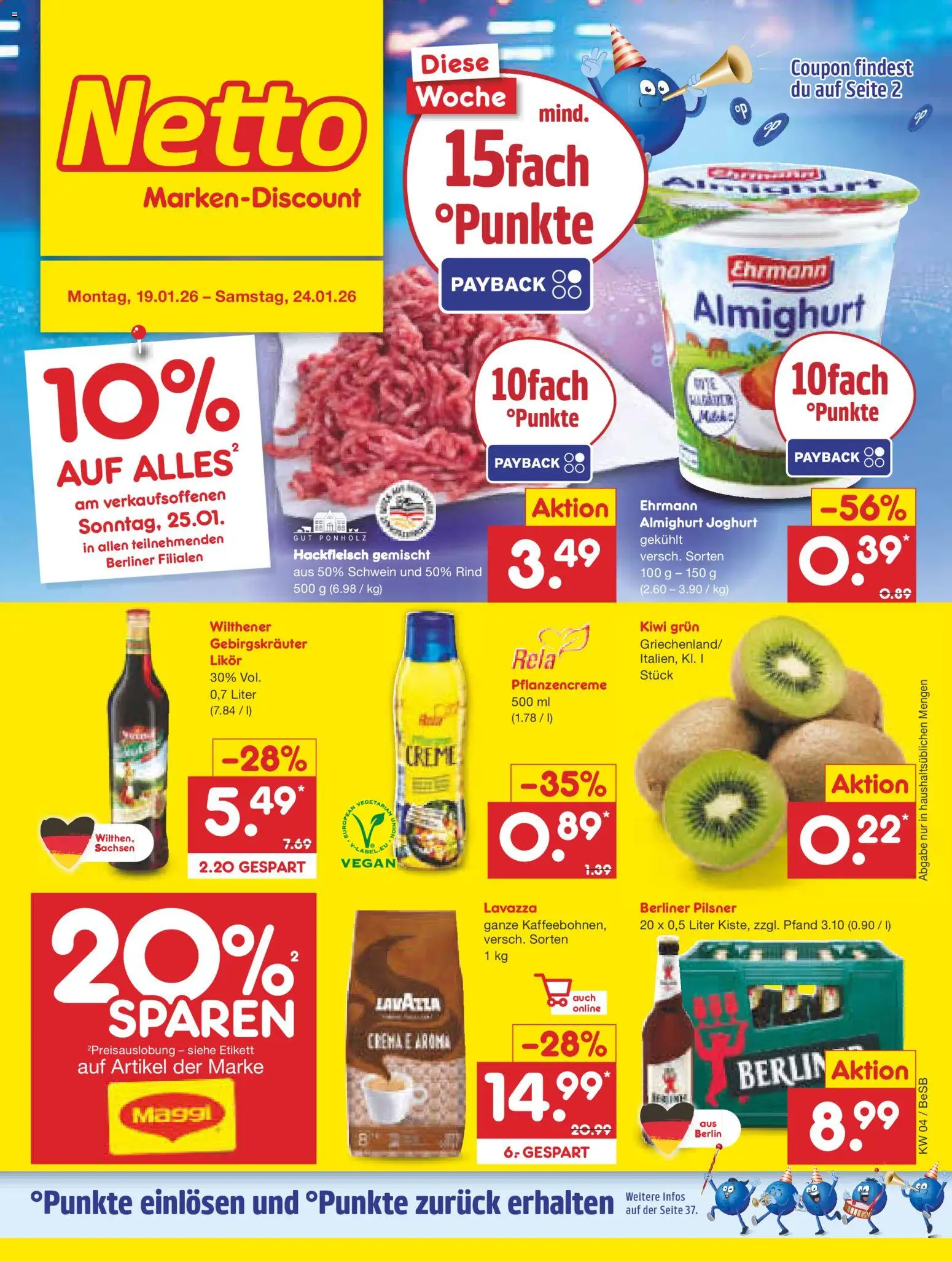 Netto Marken-Discount Prospekt 	 - Seite 1 - gültig ab 19.01.2026