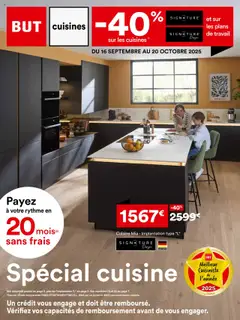 Aperçu But catalogue Spécial cuisine valable à partir du 16/09/2025