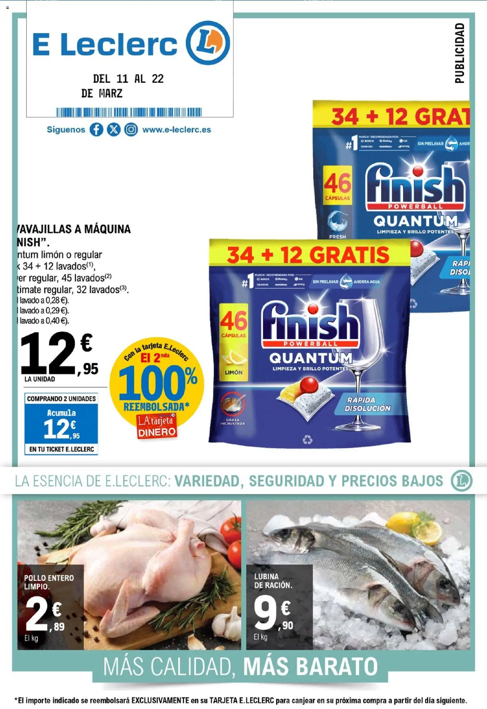 E.Leclerc folleto - Página de 1 - Válido desde 11/03/2026
