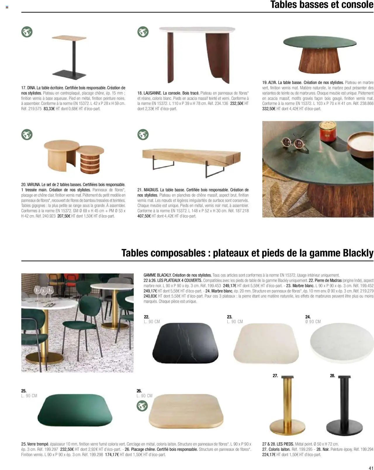 Maisons du Monde Business - page 41 - valable à partir du 01/01/2024