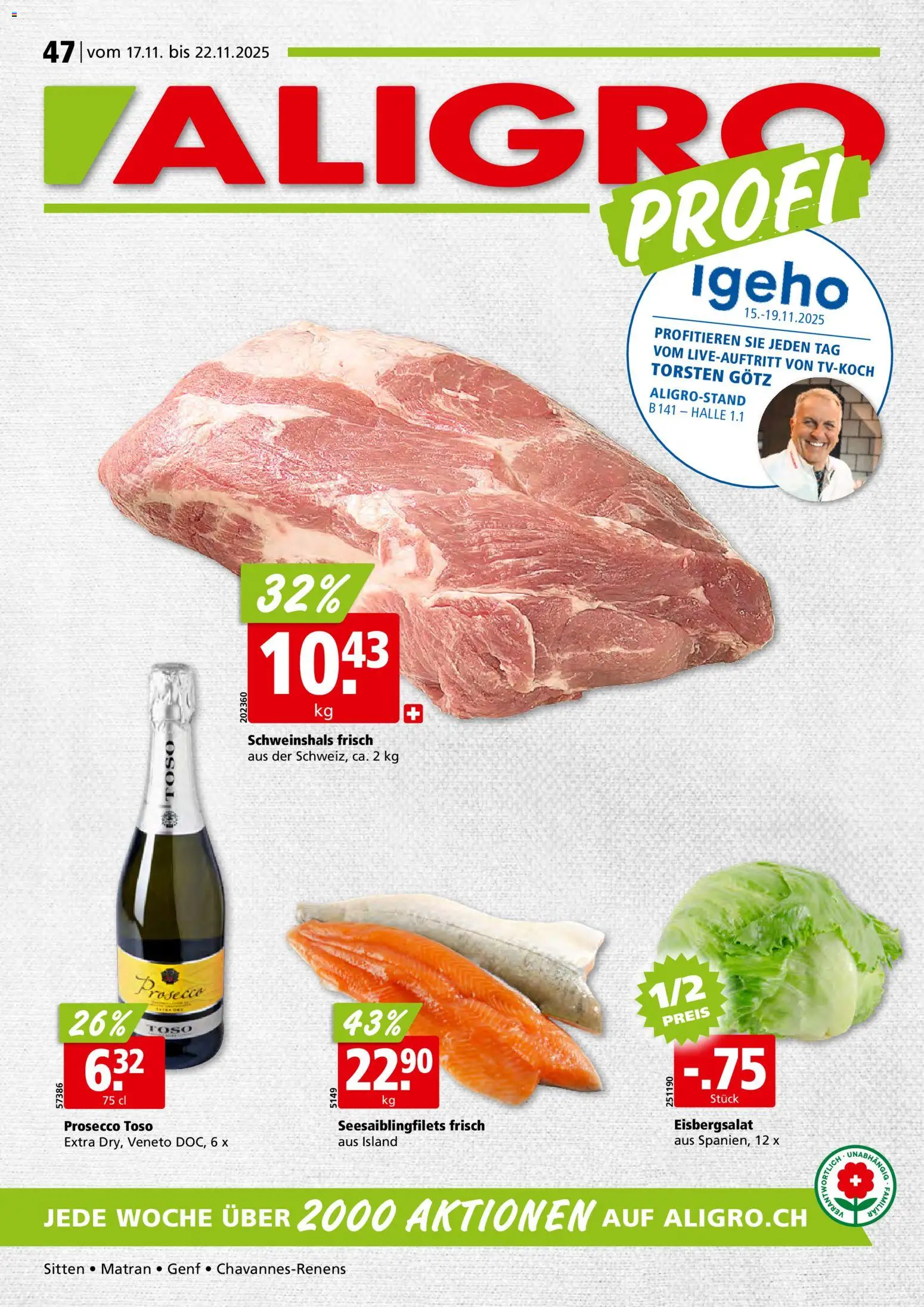 Aligro Aktionen - Seite 1- gültig ab 17.11.2025