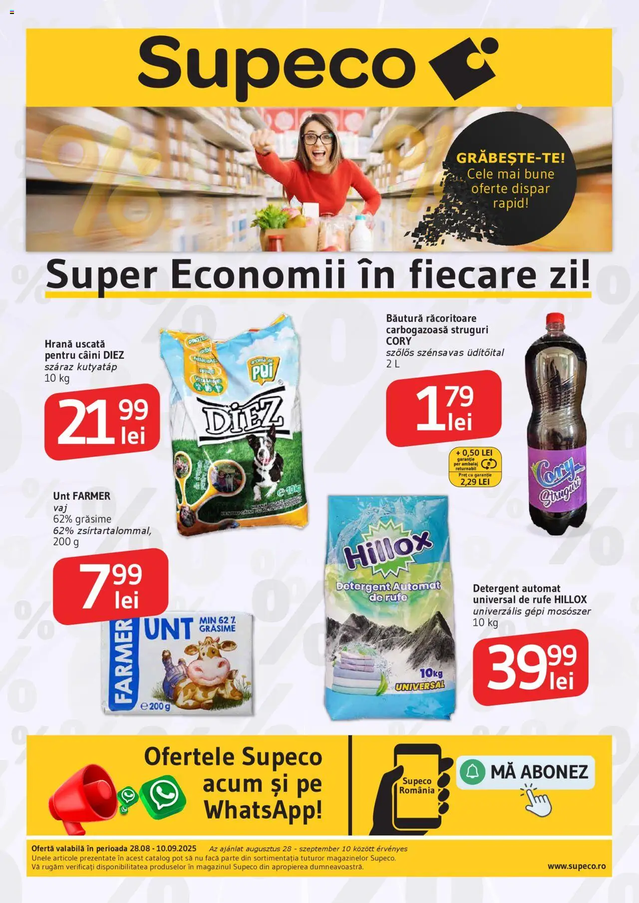 Supeco catalog - Prim Pret bilingv - pagina 1- valabil de la 28.08.2025