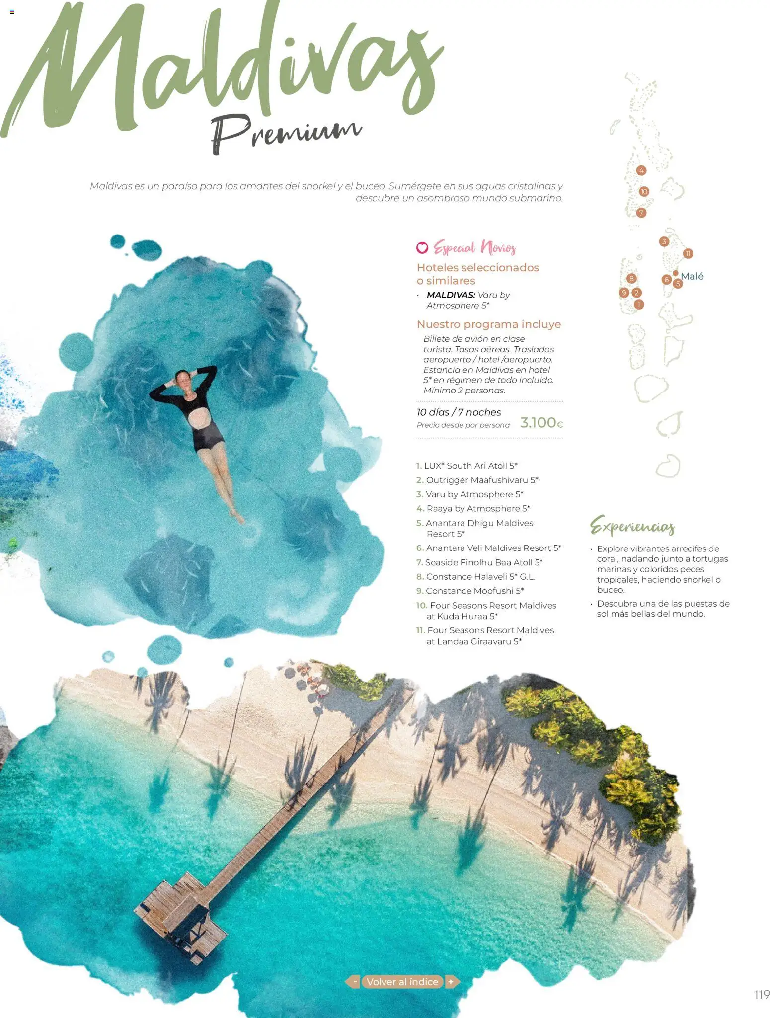 Viajes El Corte Inglés - Catálogo Tourmundial Premium - Página de 121 - Válido desde 01/01/2026