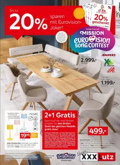 Vorschau XXXLutz Sparen mit Eurovision-Joker!  gültig ab 10.03.2026
